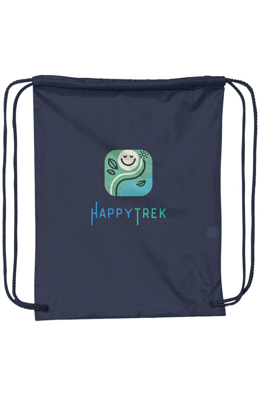 HappyTrek Drawstring Backpack (Navy)