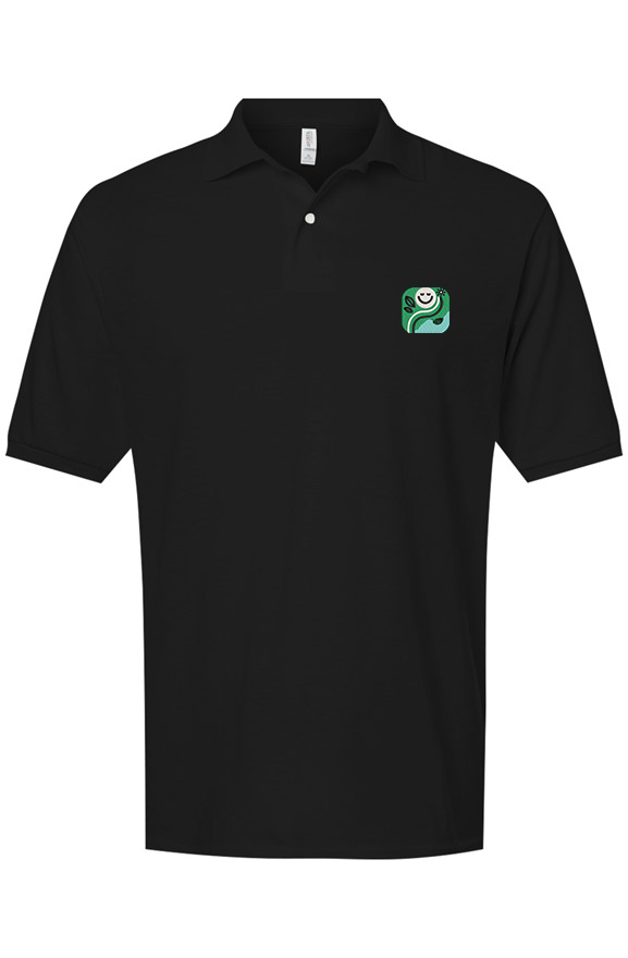 HappyTrek Polo Shirt (Black)